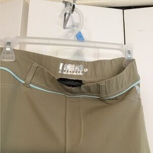 Riding knee patch breeches in Tan by Irideon